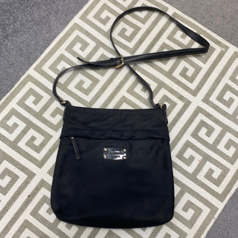 Kate Spade Crossbody Nylon Bag with Leather Strap